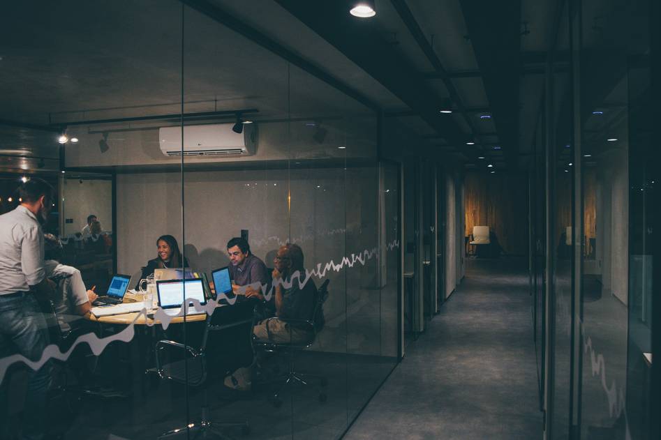 Blog team reviewing automation sales cases